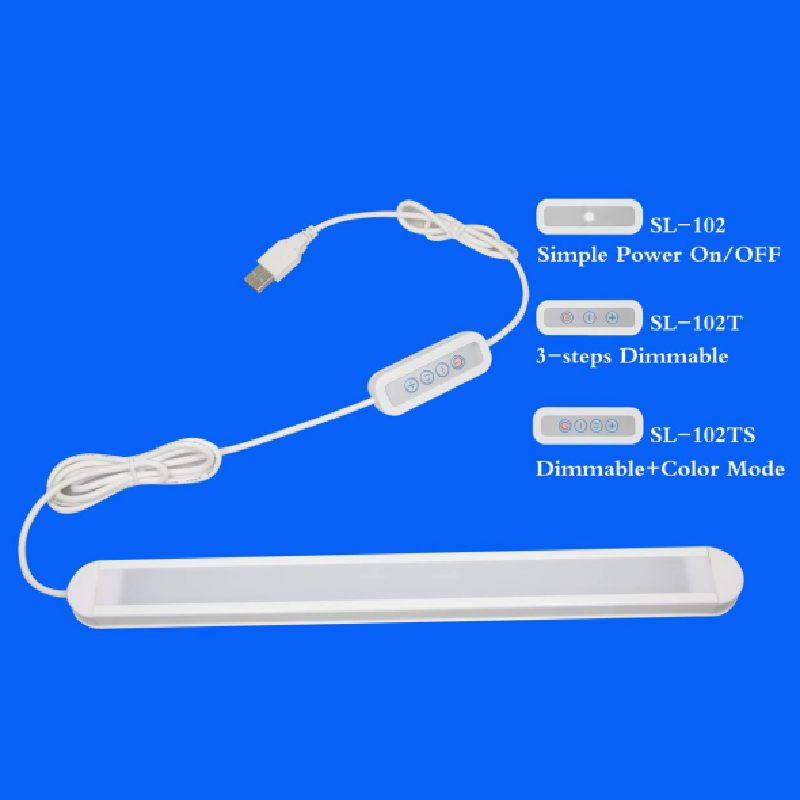 102 led reading lamp met 3-stappendimmable ob 65292; 3 kleurmodi usb invoer led reading light