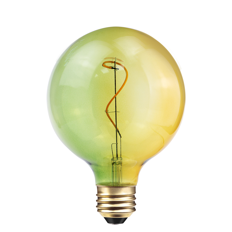 G125 Gemengde kleur Smoked White populaire mode decoratieve zachte filament led deco light
