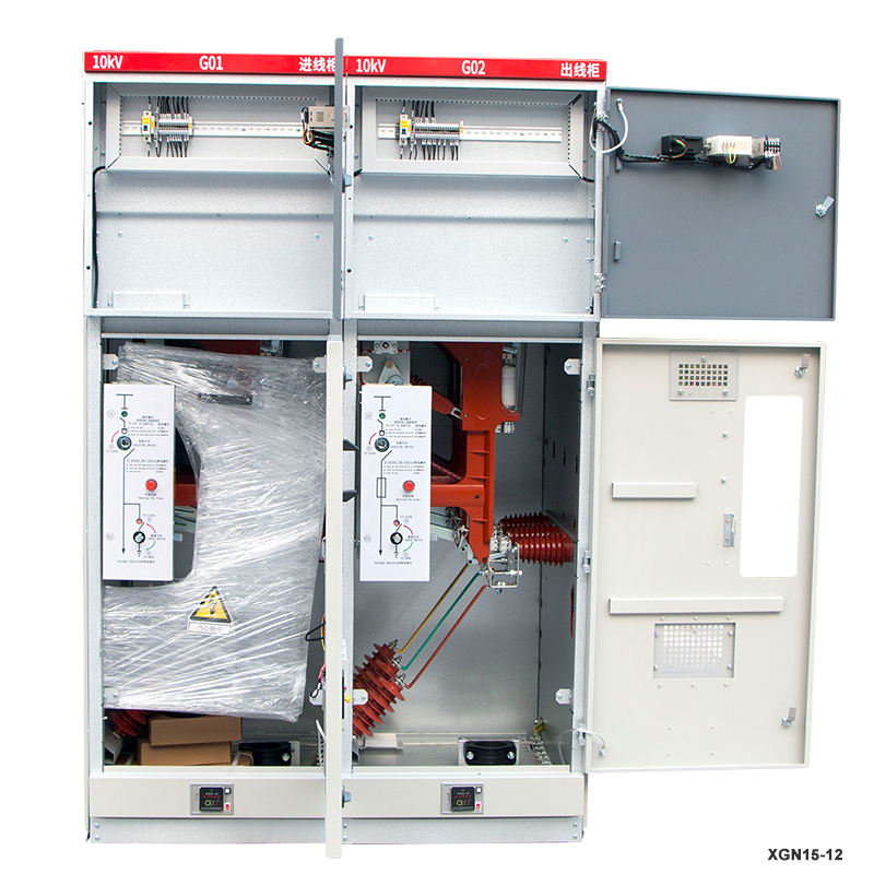 24kV SF6 Gasisolatie Ring Main Unit schakelapparatuur