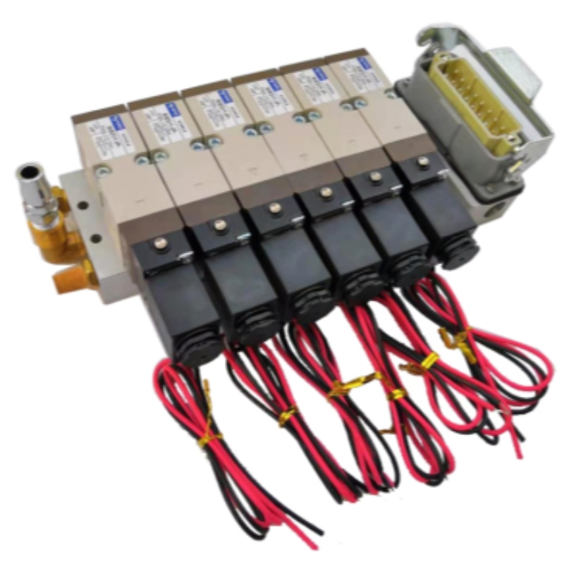 Busplaat met elektromagnetisch ventiel