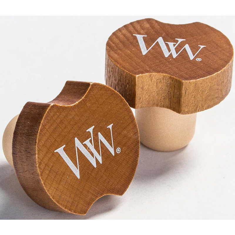 wijnfles kurkkurkkurksluiting van hout