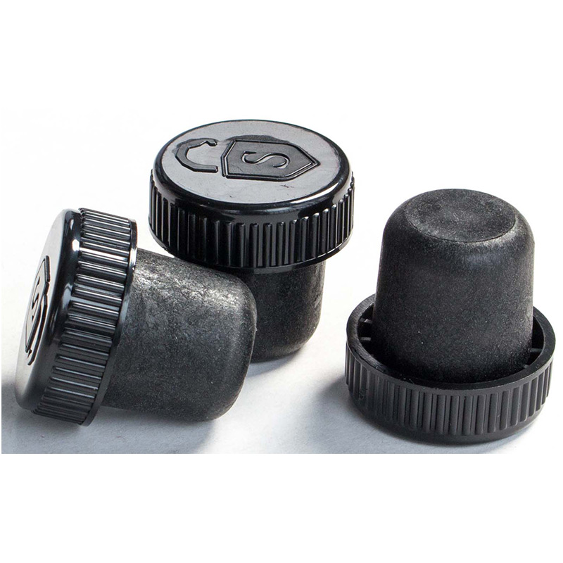 kurkkurkkurksluiting van een wijnfles, plastic sluiting