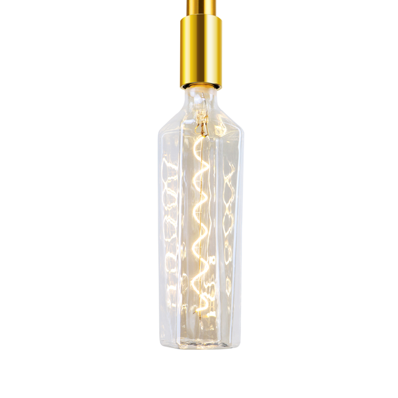 Whiskey Witte fles lamp milieuvriendelijk en energiebesparende led mode spiraal zachte filarment deco verlichting lamp