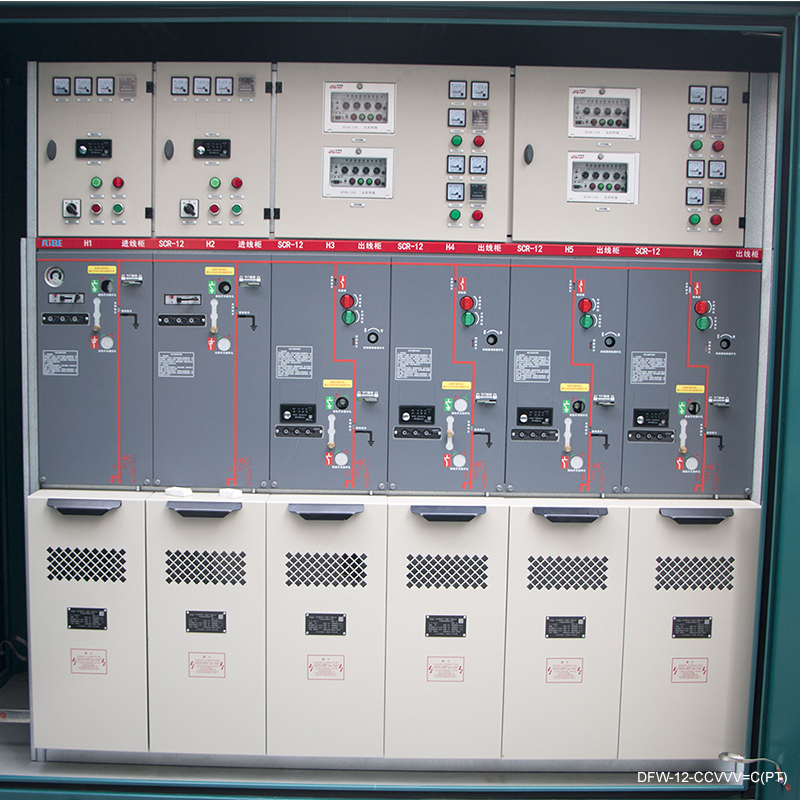 11KV MV Compact SF6 RMU gasgeïsoleerd schakelbord 630A 34.5KV 50Hz lage prijs