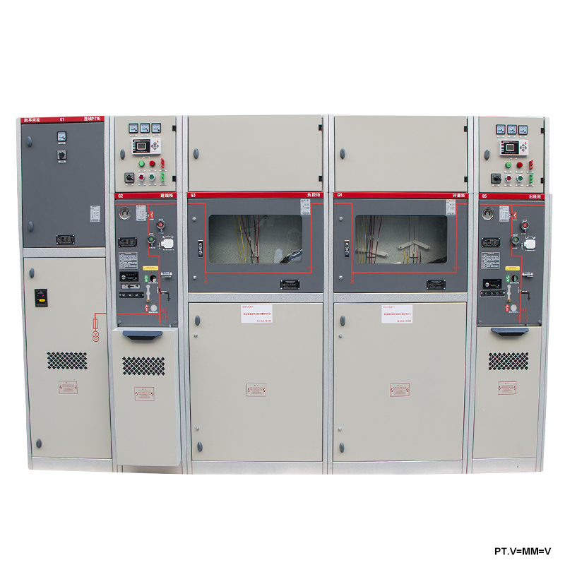 25kV gasgeïsoleerde schakelapparatuur (GIS) sf6 gasgeïsoleerde schakelapparatuur