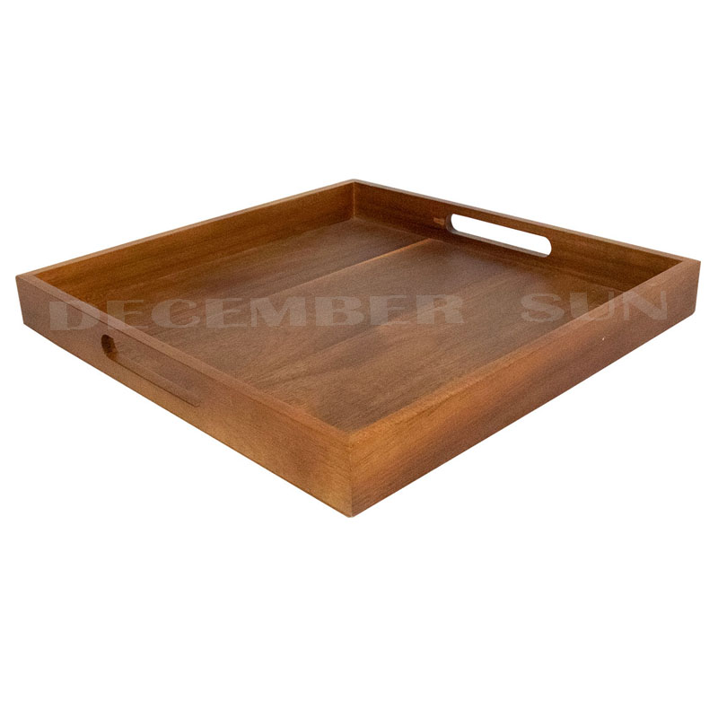 Verkopend goed bamboe houten dienblad