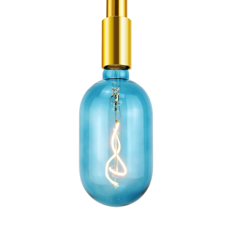 Tank Aqua Blue helder 105 mm groot led-lichtdecoratie