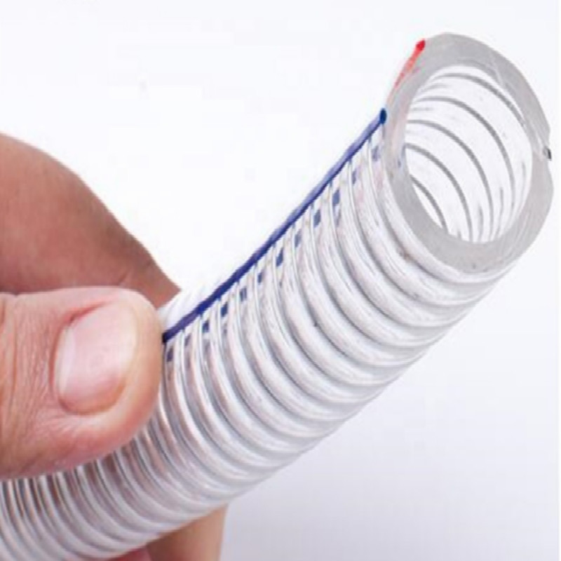 In de fabriek directe PVC-spiraalvormige met staaldraad versterkte slang met hoge druk