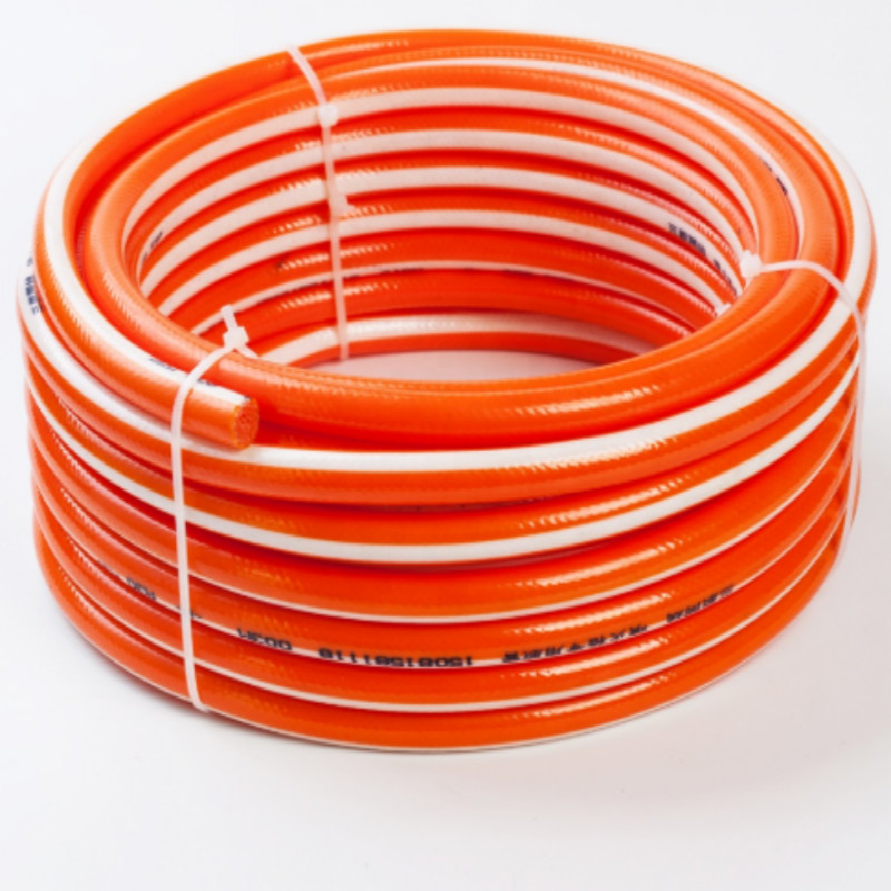 Kleurrijke lucht pvc gevlochten LPG-gasslang directe fabriek