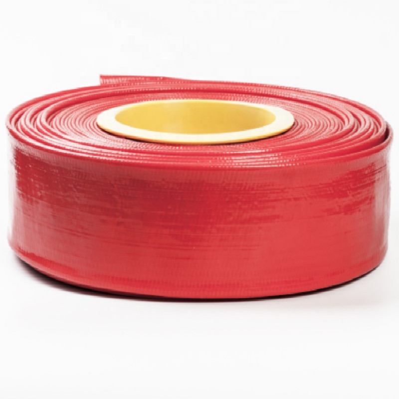 Anti-UV hoge druk groot formaat layflat slang afvoer irrigatie pvc slang gemaakt in China