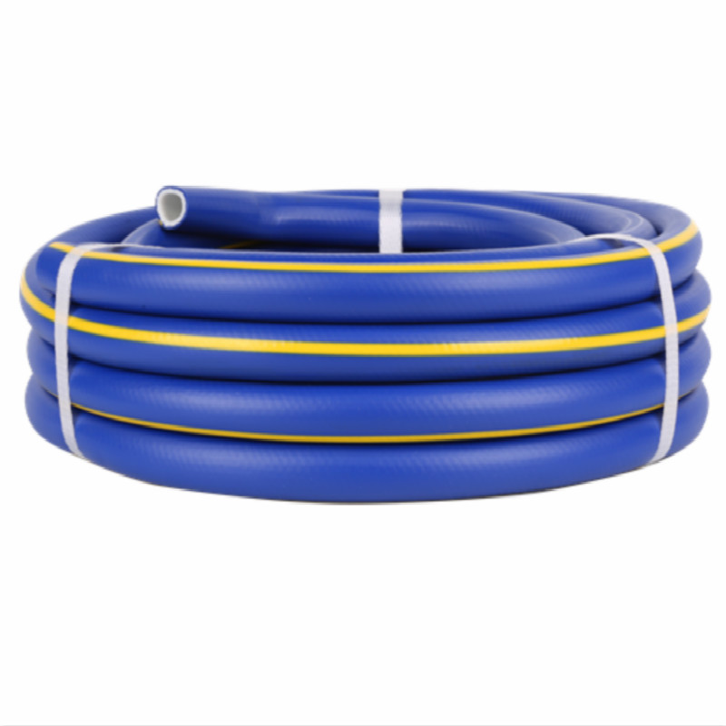 3-laags gevlochten kleurrijk Met gele lijn Superflex PVC waterslang