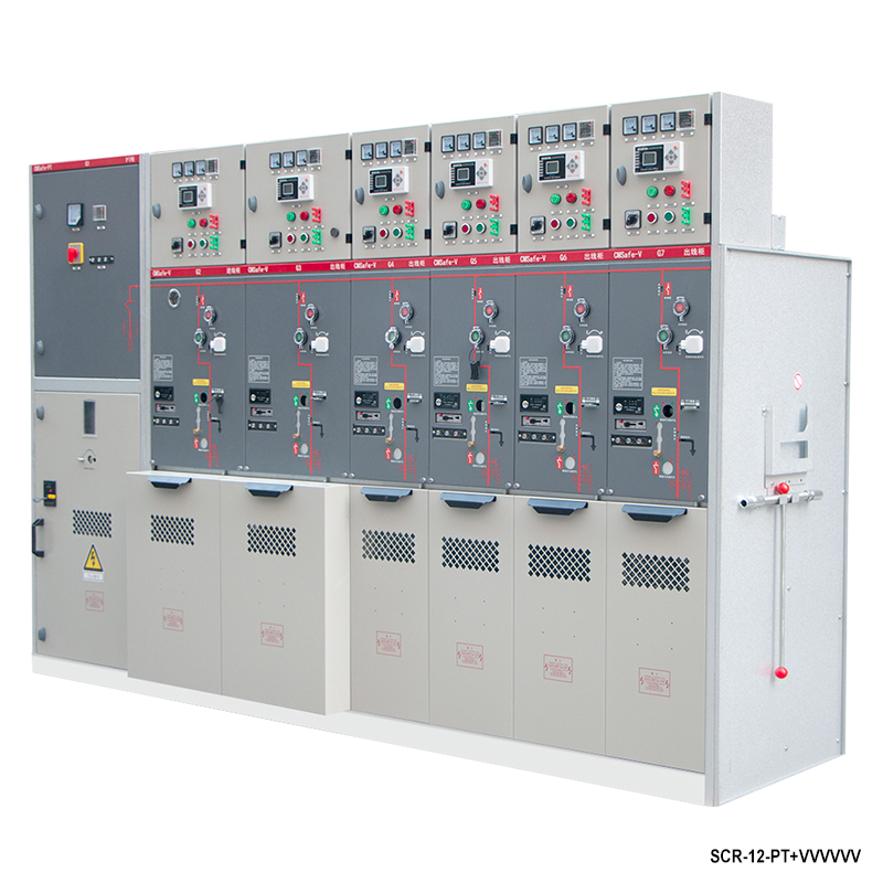 2020 best verkochte hoogspannings SF6 gasgeïsoleerde compacte RMU schakelapparatuur 12kv / 24kv