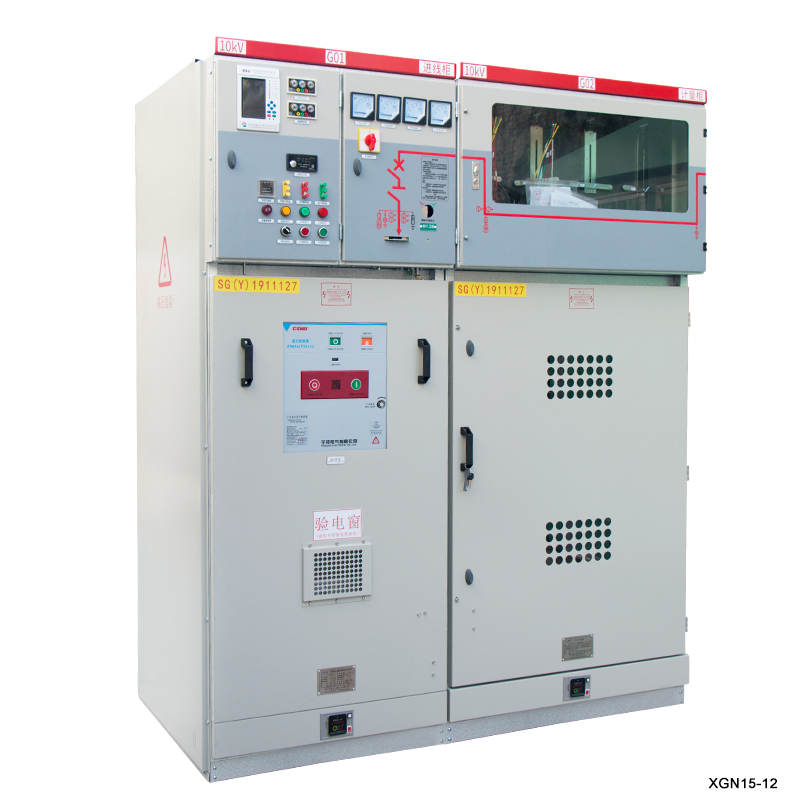 OEM ODM 11KV - 45KV hoogspanningsmetaal ingesloten SF6 gas geïsoleerde ring hoofdunit RMU schakelapparatuur