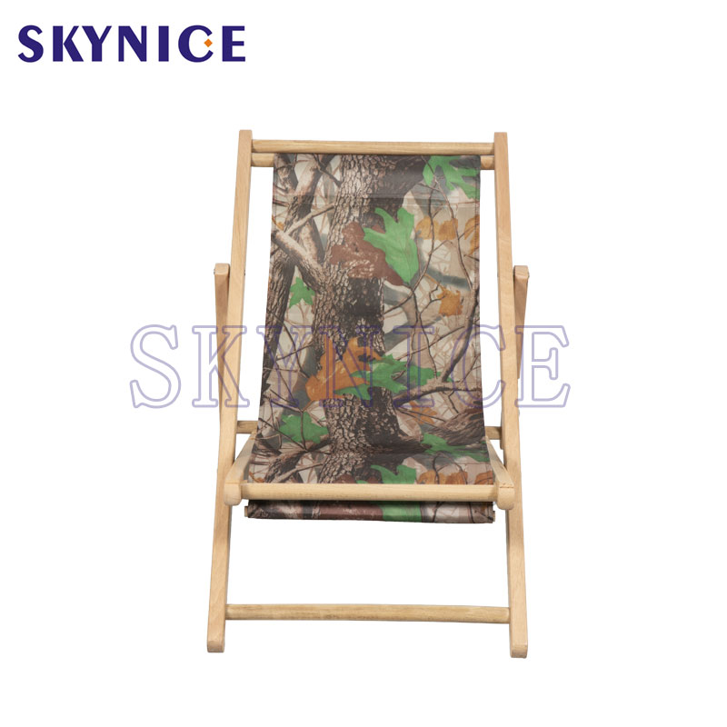 Kinderen Houten Sling Back Beach Stoelen