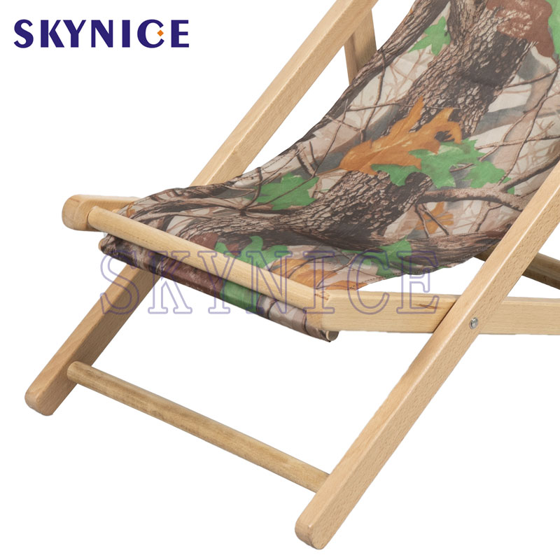 Kinderen Houten Sling Back Beach Stoelen