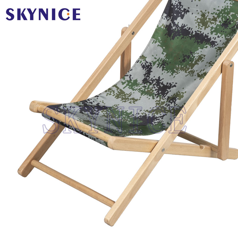 Wood Sling Lounge Chair voor kinderen