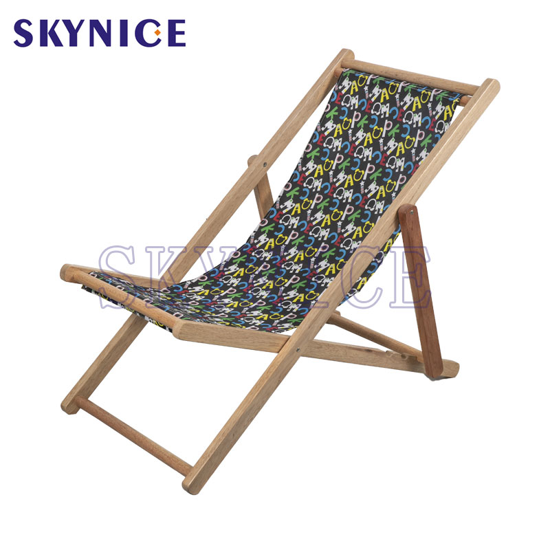 Houten opvouwbare schuifrecliner