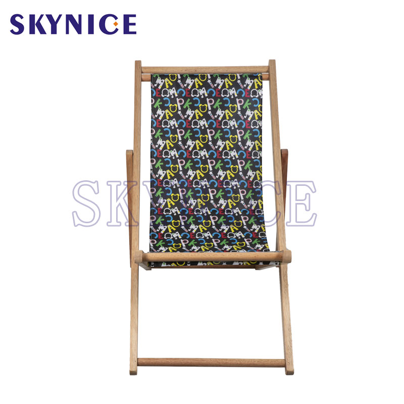 Houten opvouwbare schuifrecliner
