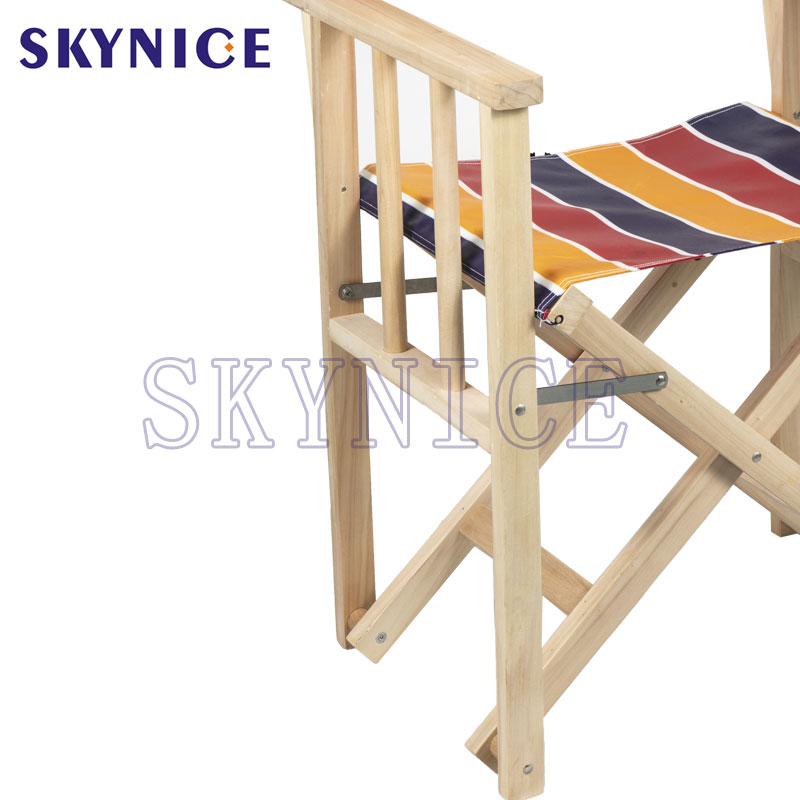 Hoge kwaliteit houten opvouwbare canvas regisseurstoel