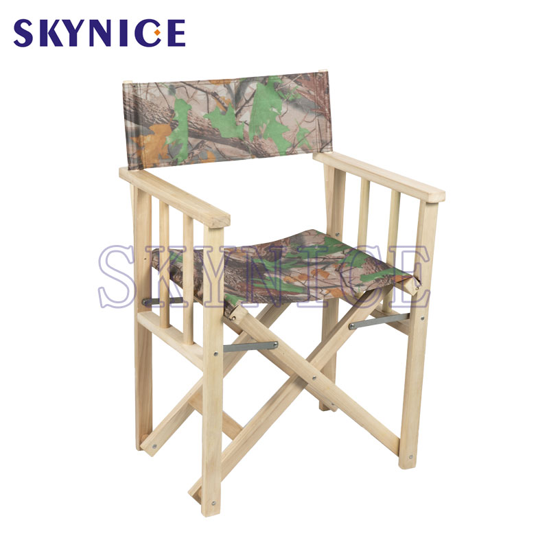Outdoor houten camping picknickstoel