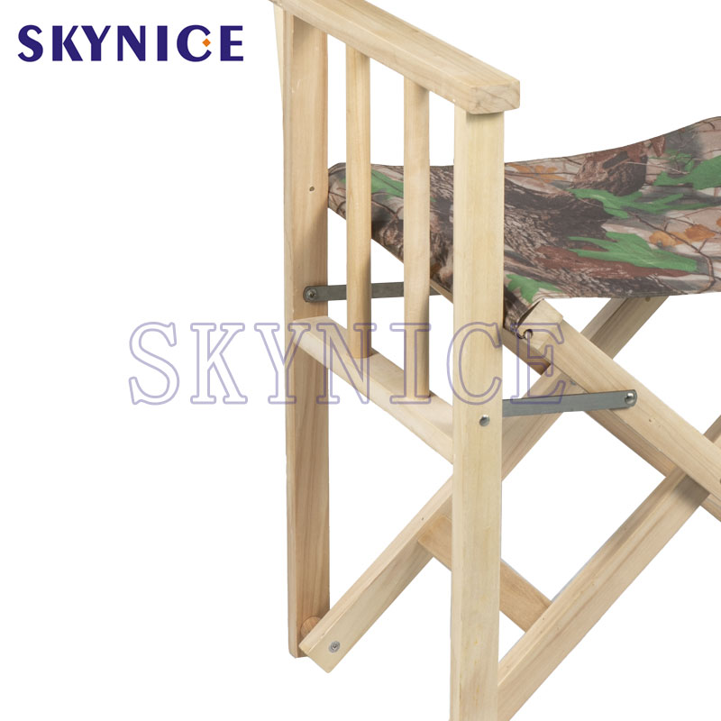 Outdoor houten camping picknickstoel