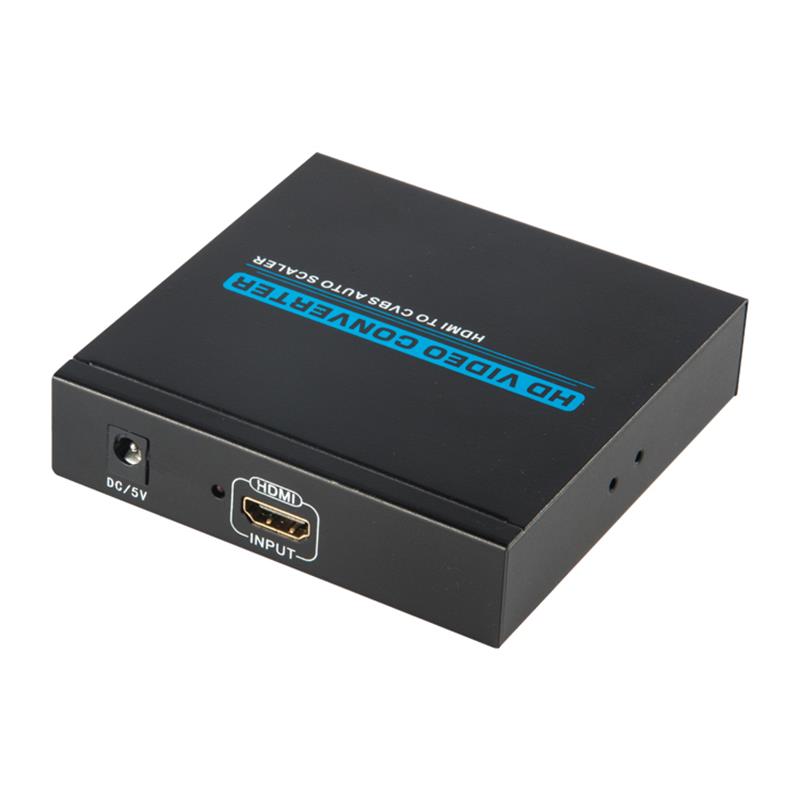 Hoge kwaliteit HDMI naar AV / CVBS converter Auto Scaler 1080P