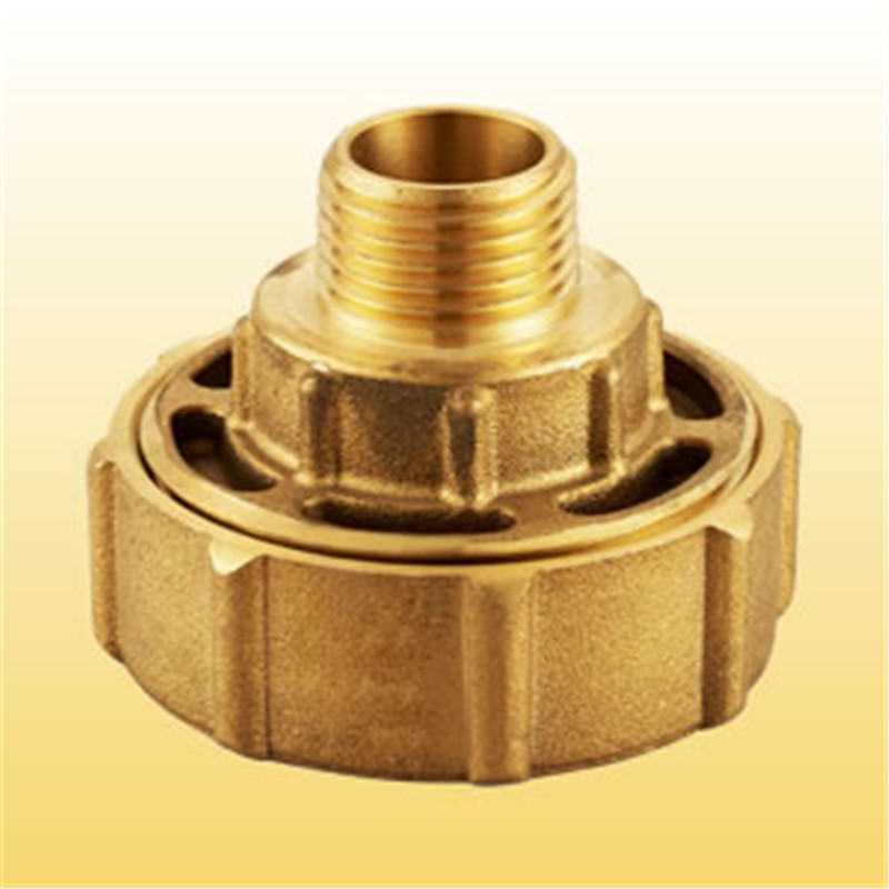 polyethyleen unio)350;110; met koperen connector (11002)