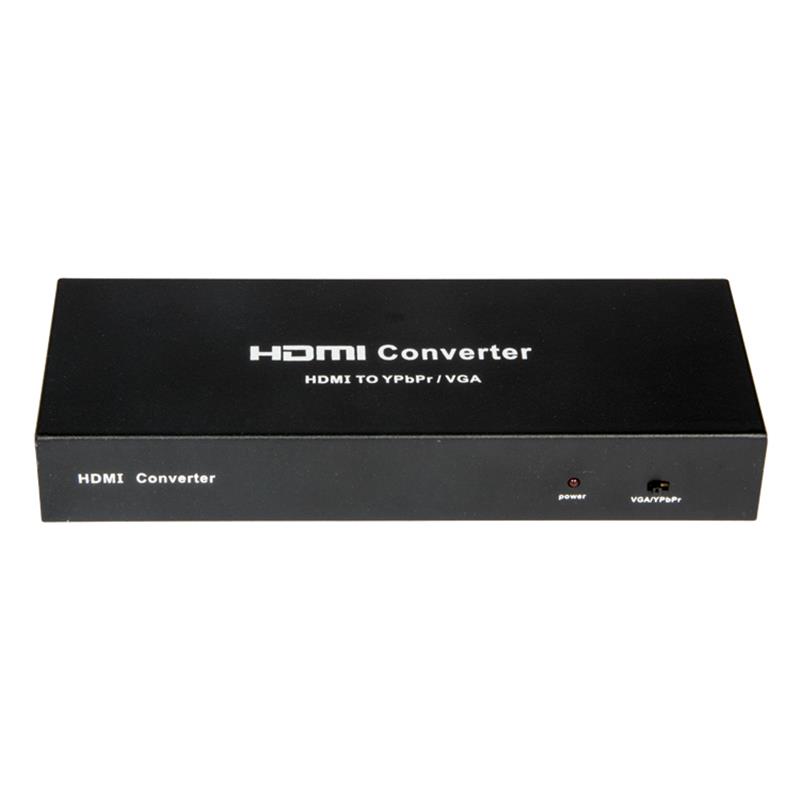 HDMI NAAR YPbPr / VGA + SPDIF Converter 1080P