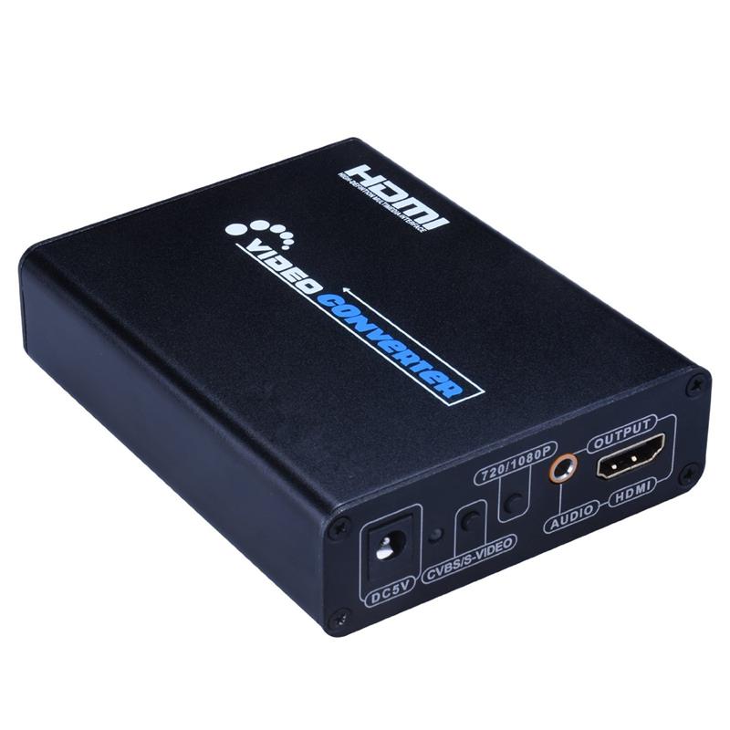 AV + S-Video naar HDMI Converter 1080P