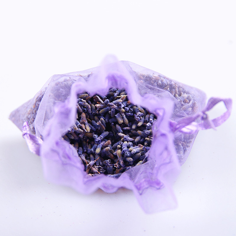 SGS57 Aangepaste goedkope goedkope kleine gerecycleerde kleuren Organza Candy Gift Drawn Pouch Lavendel Bag Organza Lavendel Aroma Bag
