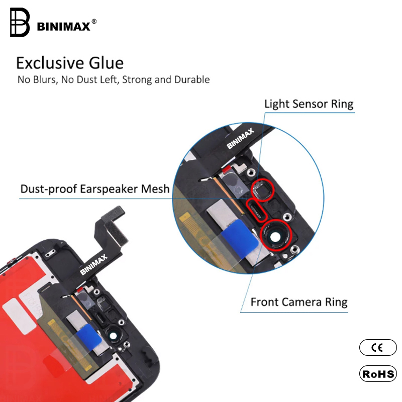 BINIMAX-modules voor het scherm van mobiele telefoons voor ip 6S