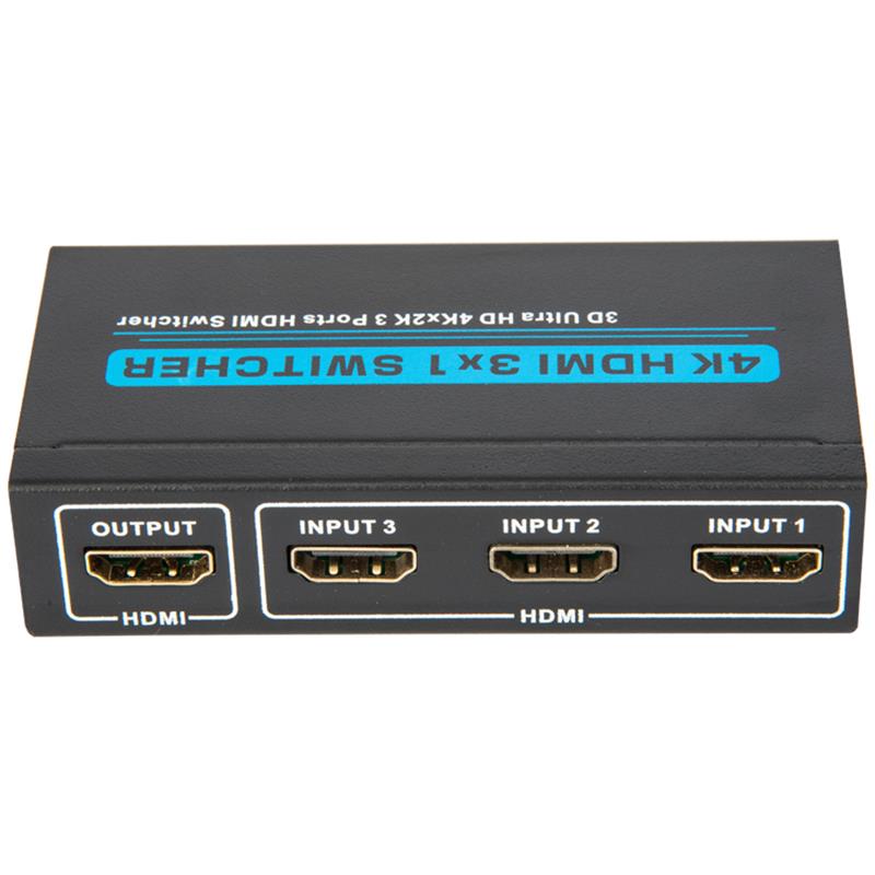 V1.4 4K/30Hz HDMI 3x1 Switcher Support 3D Ultra HD 4K*2K/30Hz