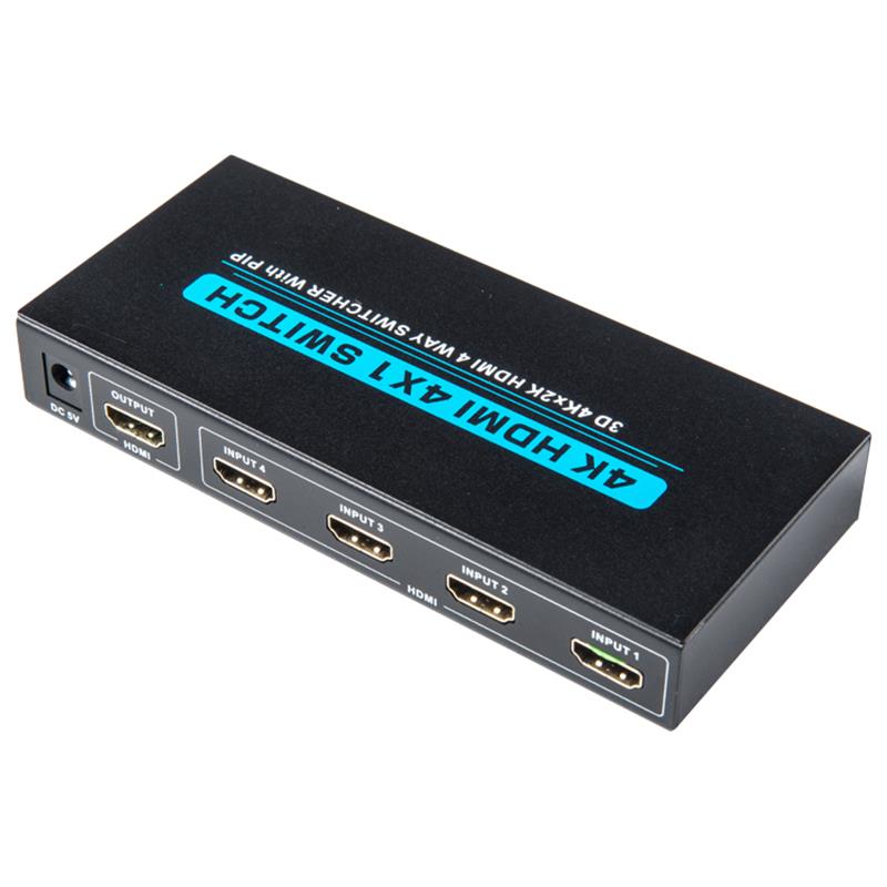 V1.4 4K/30Hz HDMI 4x1 Switcher Met PIP Support 3D Ultra HD 4K*2K/30Hz