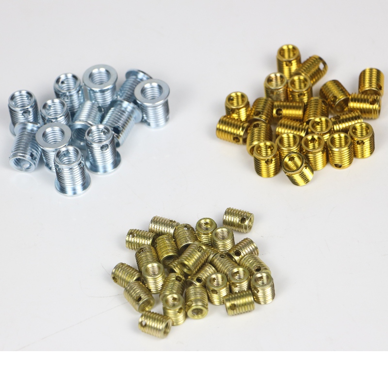 307 000 120.500 302 M12*1.75*16*1.75*12L zelftikkende draad inserts met 3holes zonder burrs 500K voorraad
