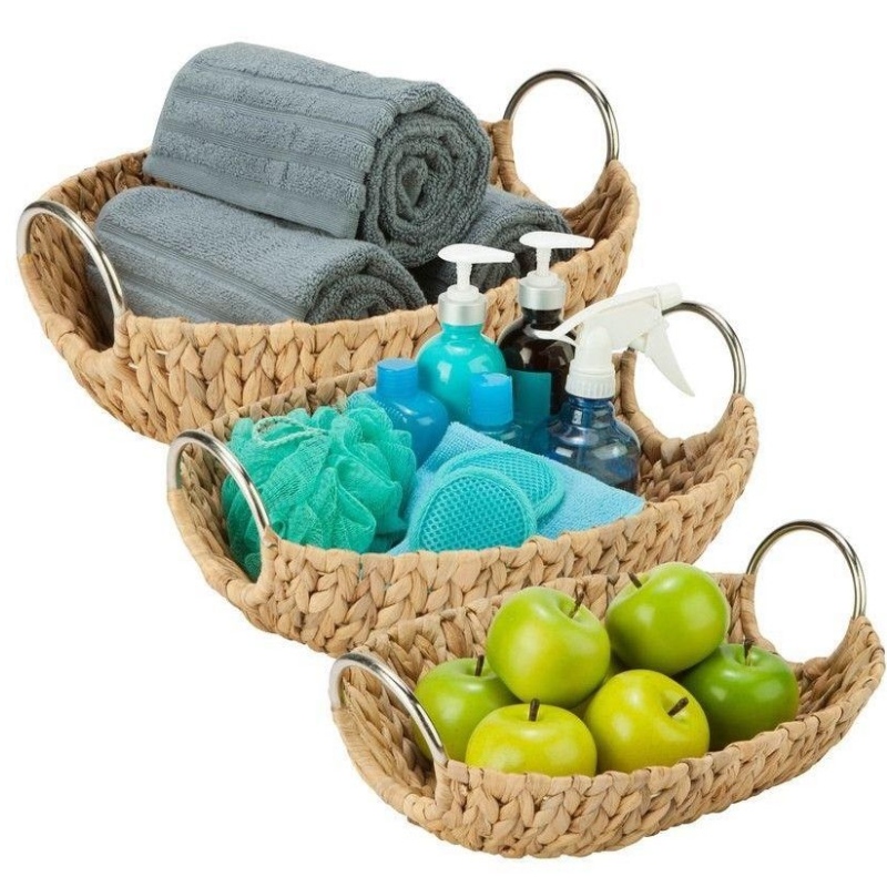 Oval Water Hyacint Basket