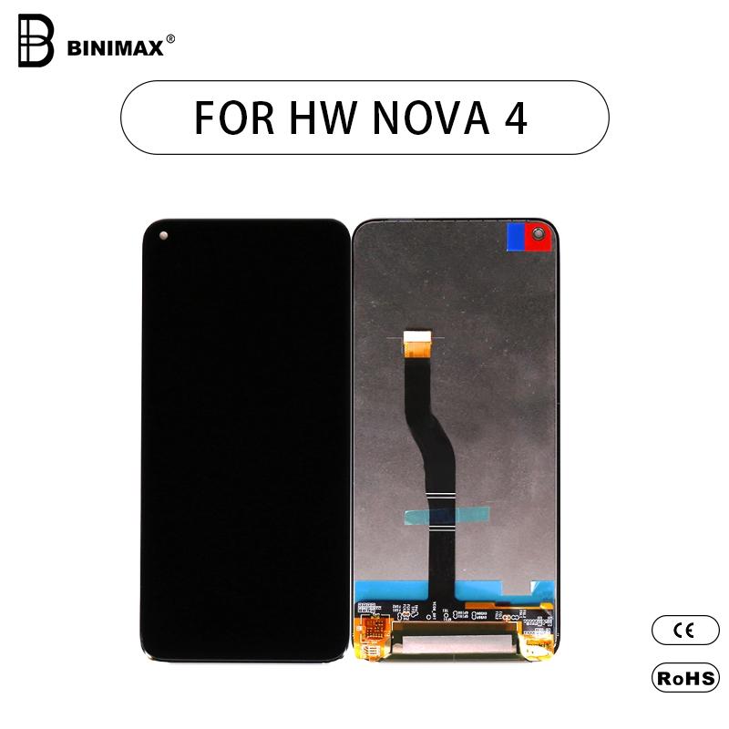 BINIMAX Mobiele telefoon TFT LCD-schermen Assemblagedisplay voor HW nova 4