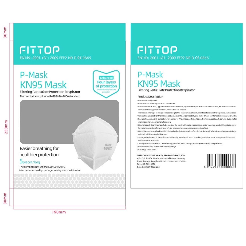 EG,FDA---FITTOP KN95