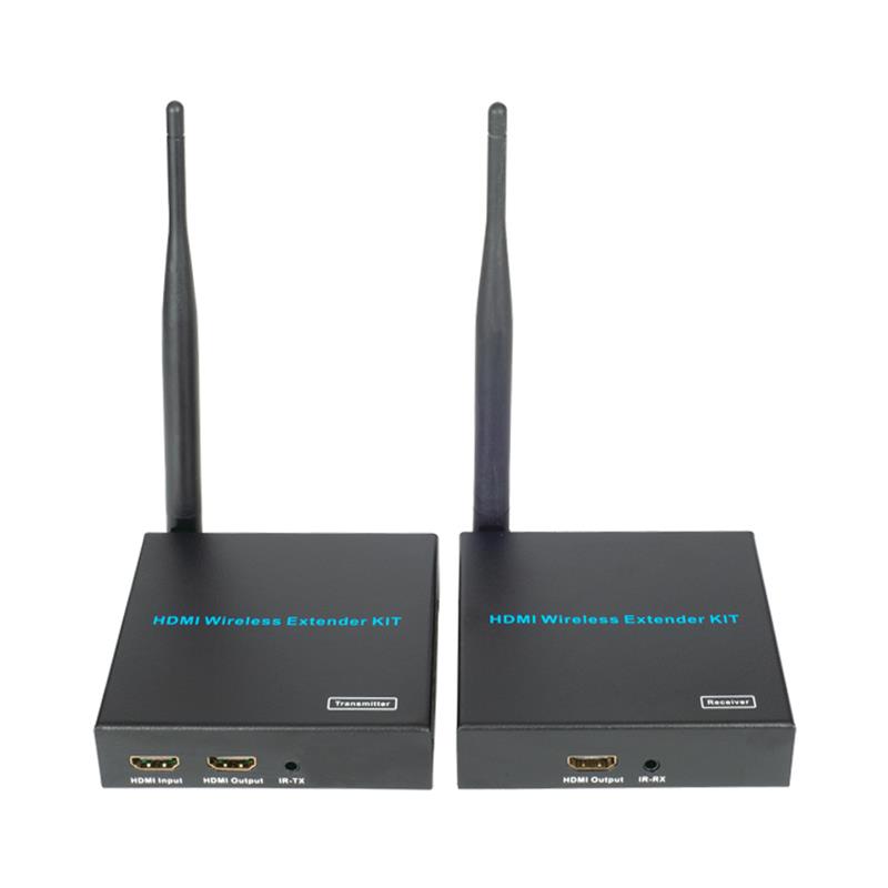 Draadloze HDMI-extender 100 m via wifi Ondersteuning 3D Full HD 1080P