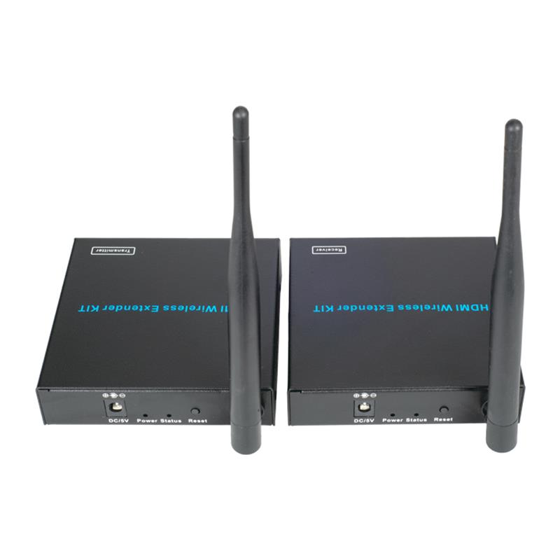 Draadloze HDMI-extender 100 m via wifi Ondersteuning 3D Full HD 1080P