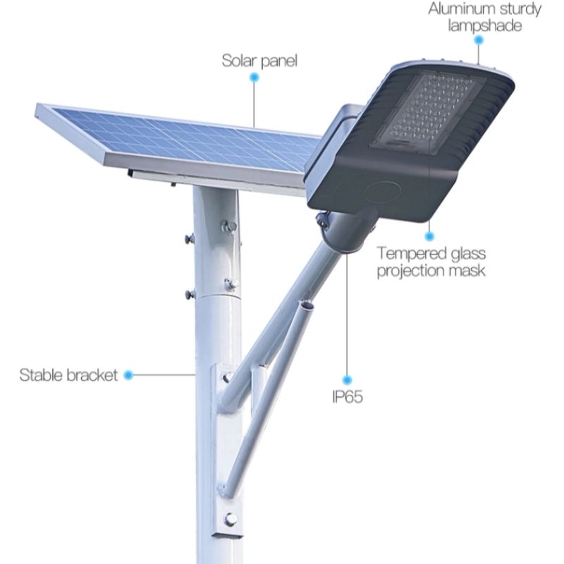 ip65 waterdichte openlucht 30w 50w geleide straatlantaarn