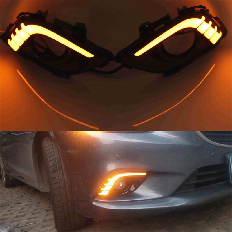 Overdag lopend licht voor Mazda 6 Atenza 2016, Foglamp voor Mazda 6 Atenza 2014~2016