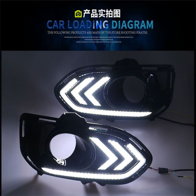 Daglicht voor Honda Fit/Jazz 2018, mistlamp voor Honda Fit/Jazz 2018 DRL