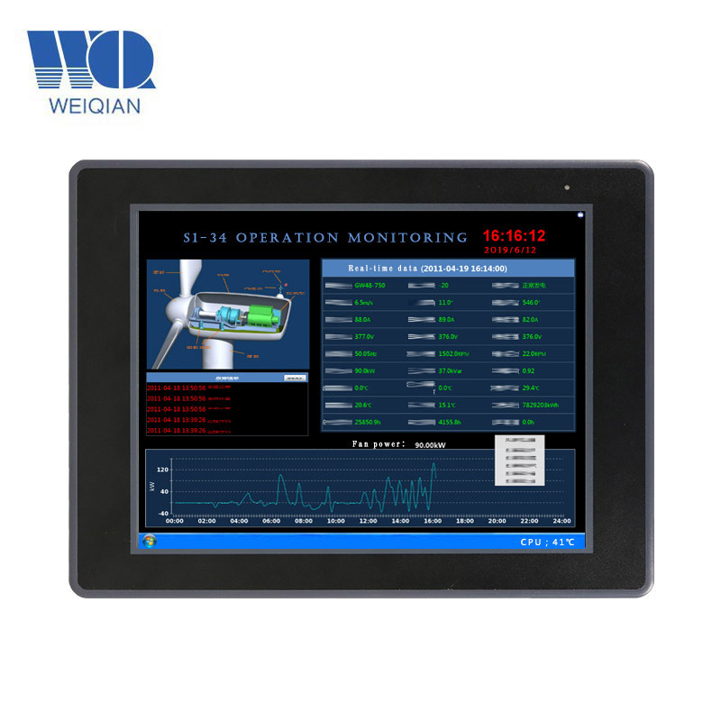 7/10.1/10.4/12/15 Inch Industrial LCD Touchscreen Display,TFT HMI Touch Screen Panel