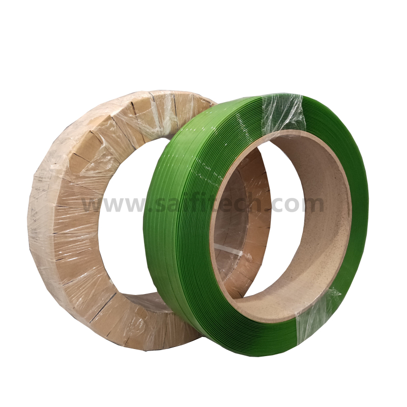 Groene polyester strapping Band