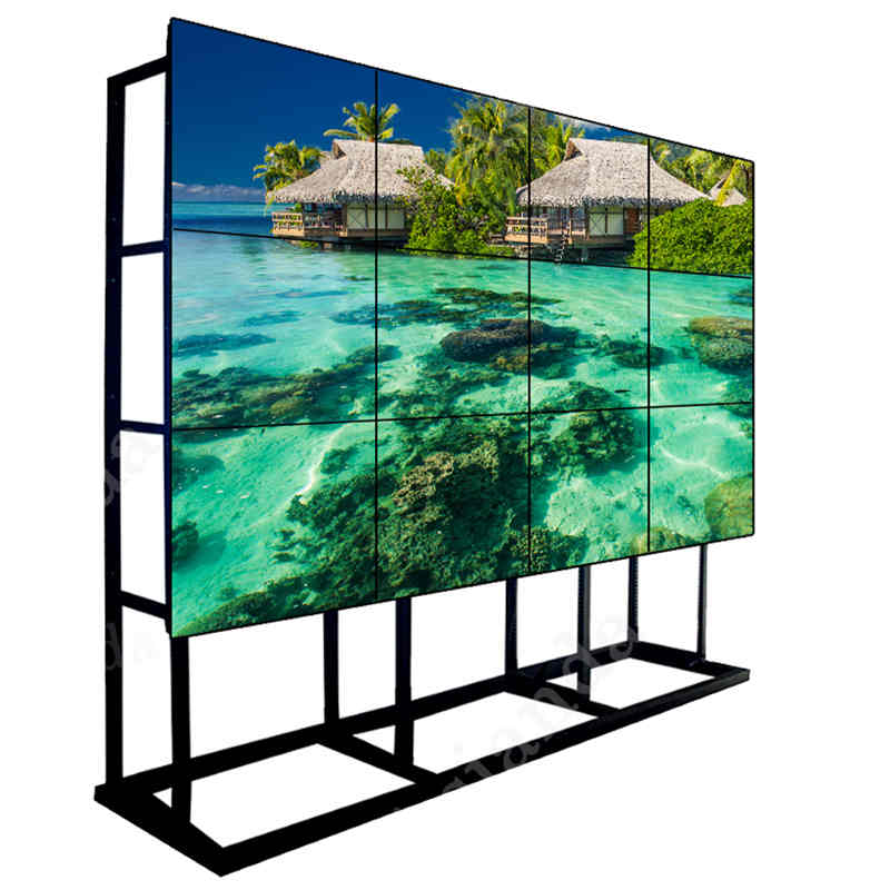 55 inch 3,5 mm bezel 700 Nit LCD-videowanden Systeemmonitorweergave met LG-paneel voor Command Center, Shopping Mall, Chain Store-controlekamer