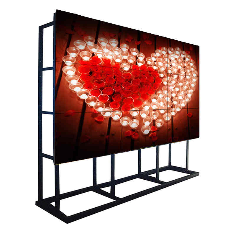 55 inch 3,5 mm bezel 700 Nit LCD-videowanden Systeemmonitorweergave met LG-paneel voor Command Center, Shopping Mall, Chain Store-controlekamer