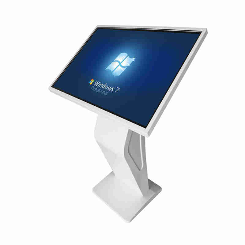 55 inch 1080P alles-in-één pc K-type touchscreen Digital Signage Kiosk voor bank, treinstation, luchthaveninformatiekiosk, winkelcentrum.