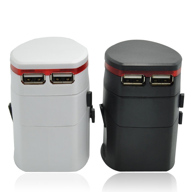 Kerstcadeaus Universal Travel Adapter met 2 usb Best Selling Premium for Traveling Gift