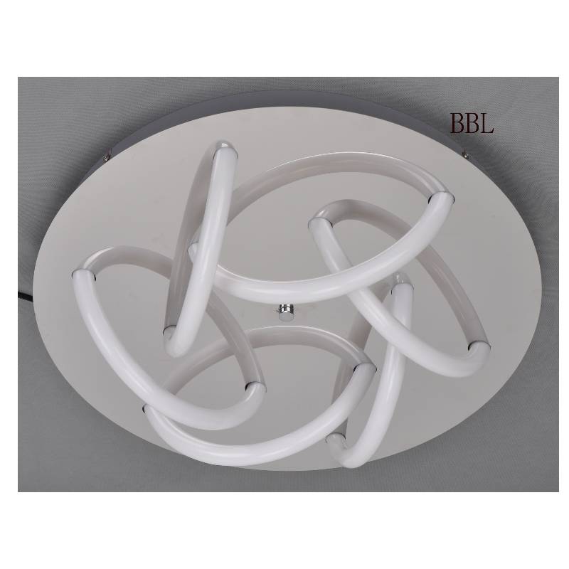 LED plafondlamp met boog acryl buis