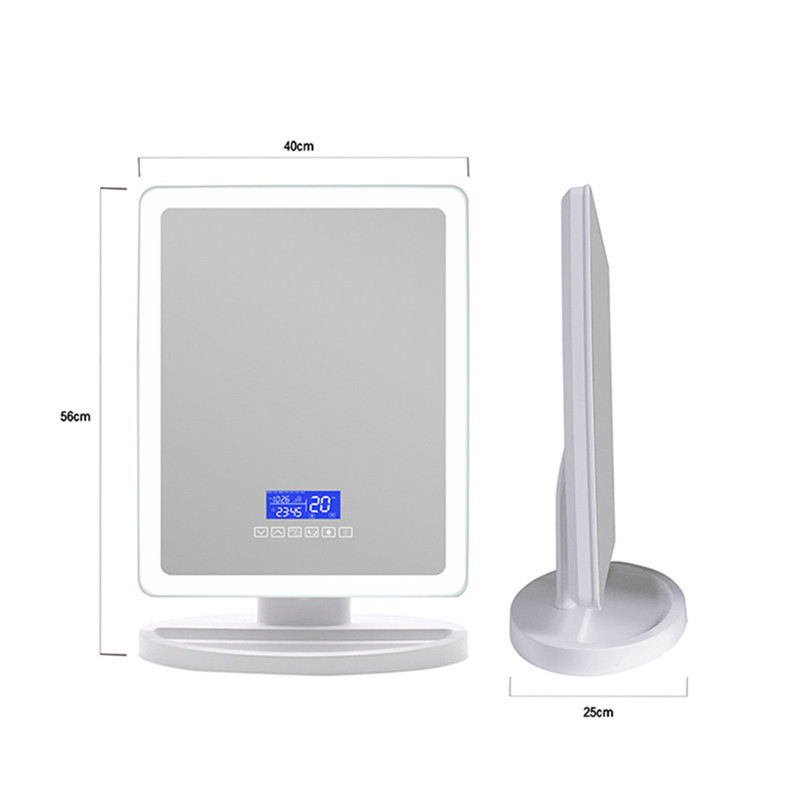 Touch Switch Lighted Desktop Dimmable 168PCS Led Makeup Mirror met Wireless Bluetooth Speaker